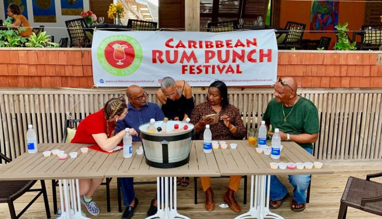 Sunshine accepts Rum Punch Trophy (4)