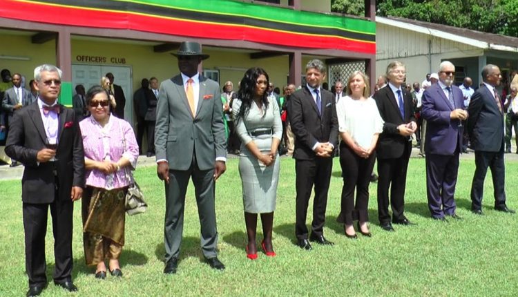 PM Harris recognizes resident and visiting dignitaries during Toast to the Nation as part of St. Kitts and Nevis’ 36th Anniversary of Independence 2