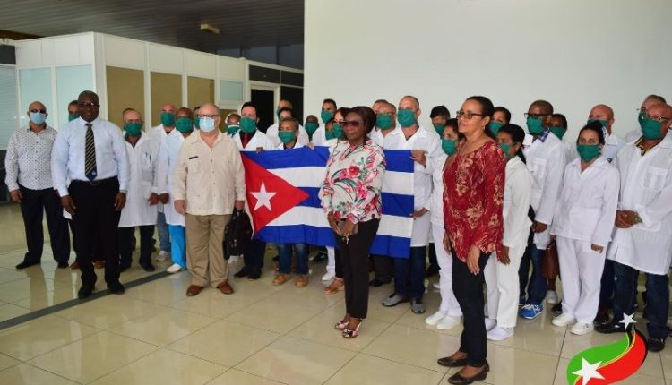 cuban staff greeting