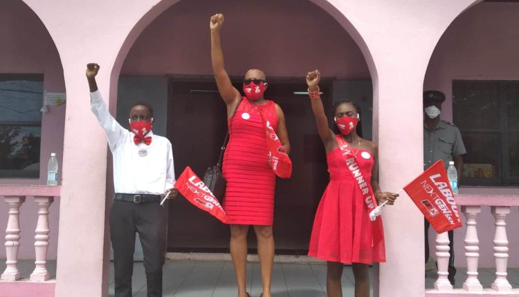 Candidate for the St. Kitts Nevis Labour Party (SKNLP), Hon. Marcella Liburd