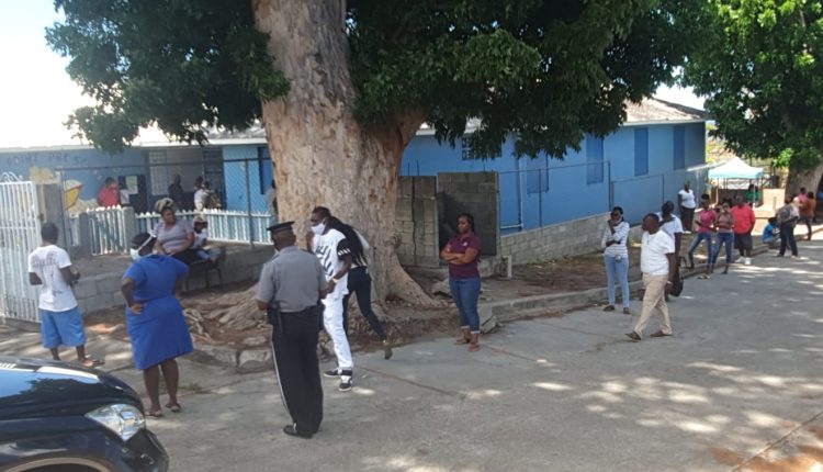 Sandy Point Primary polling station in Constituency #5