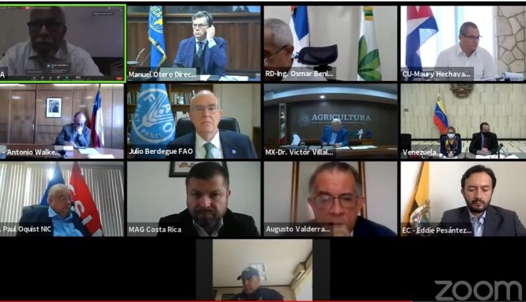 Ministers of the sector met virtually for the second time this year, in a meeting hosted by the Secretariat of Agriculture and Rural Development of Mexico and jointly organized by IICA and FAO.