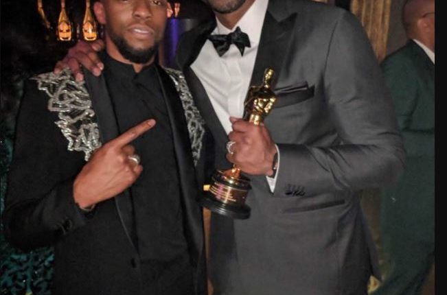 Chadwick Boseman and Kobe Bryant