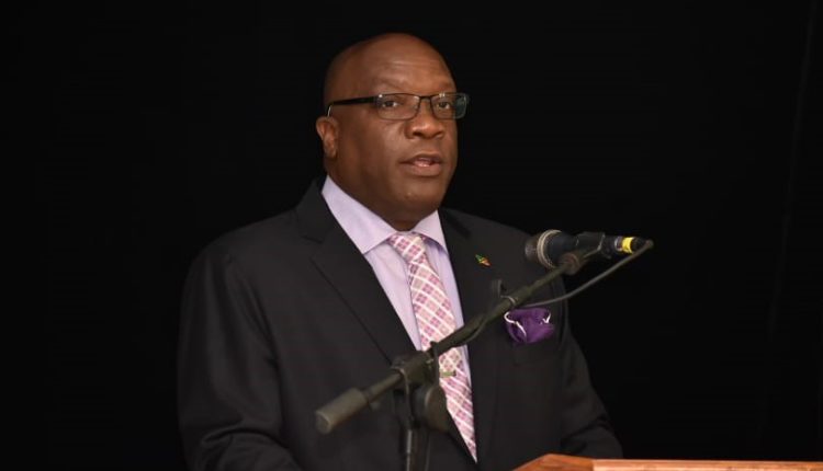 Prime Minister Dr. the Hon. Timothy Harris at his August 11 Press Conference