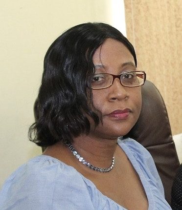 Mrs. Joan Browne, Principle Assistant Secretary in the Ministry of Finance in the Nevis Island Administration