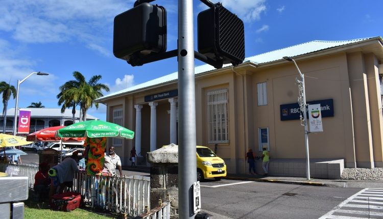 Traffic Signals In Downtown Basseterre