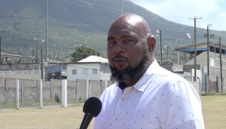 Mr. Huey Sargeant, Permanent Secretary in the Ministry of Agriculture on Nevis at the Villa Grounds in Charlestown on March 19, 2021, the venue for Agrofest on March 26