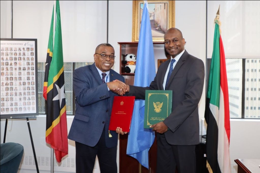 Ministry of Foreign Affairs Saint Kitts and Nevis Establishes