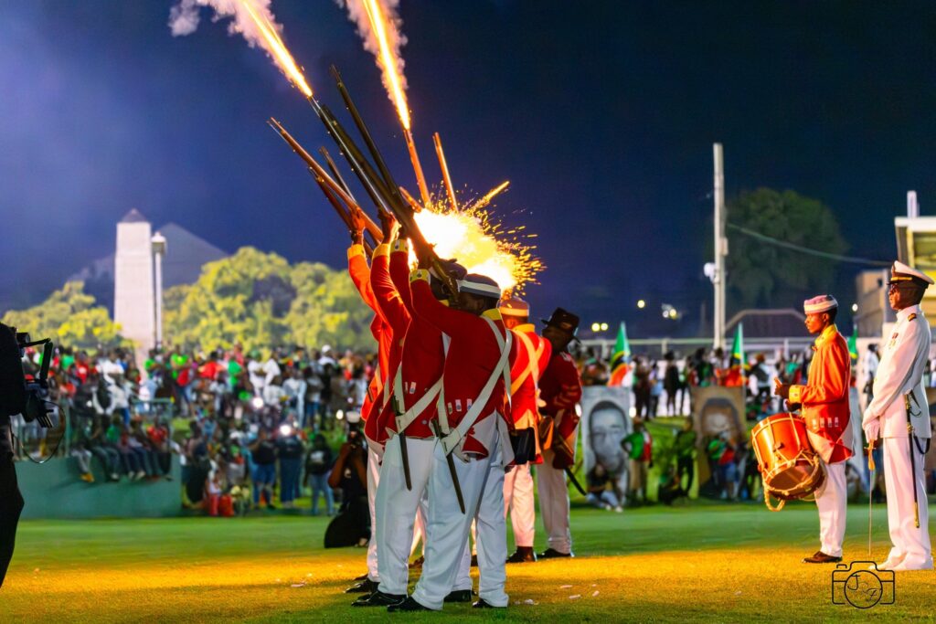 Hundreds Gather at Warner Park for St. Kitts and Nevis’ 42nd Independence Ceremonial Parade