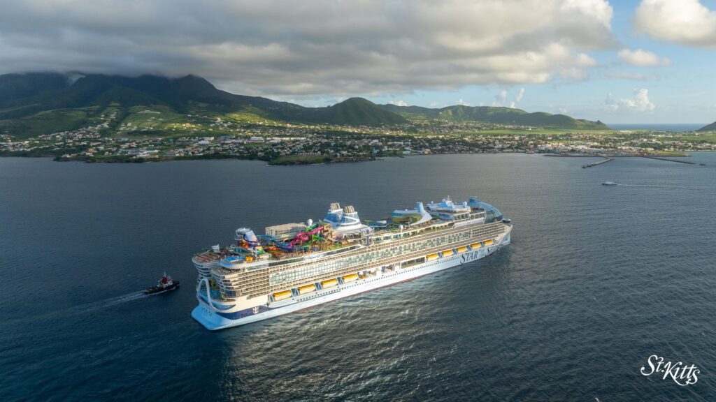 Prime Minister Drew: “Here she comes — Star of the Seas!”