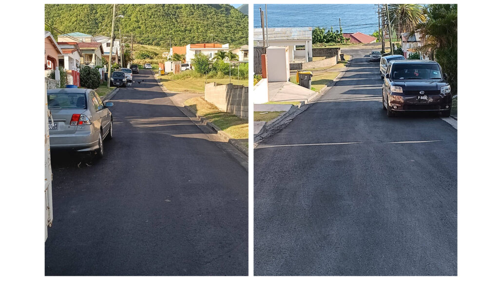 Roadworks Progress in St. Kitts