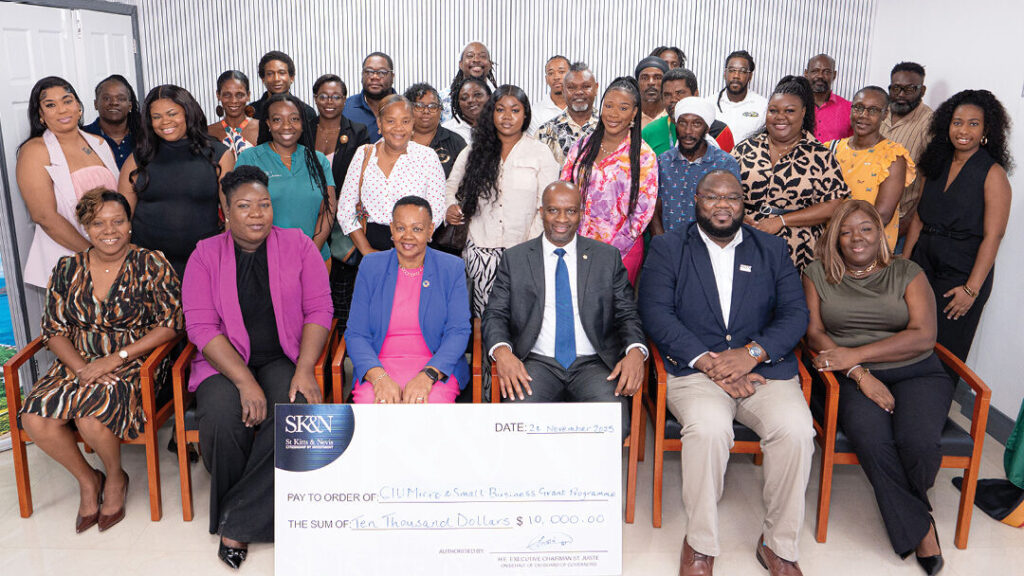 36 Local Businesses Receive EC$10,000 Grants