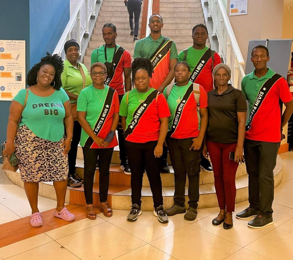 St. Kitts and Nevis Basketball Team off to Guadeloupe