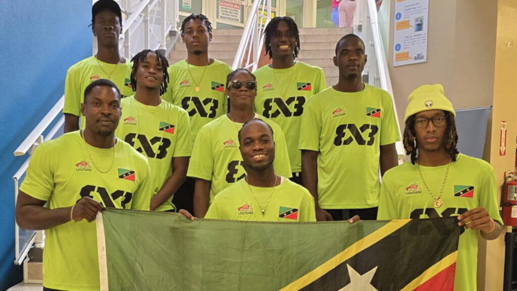 SKN Basketball Teams Compete in St. Lucia