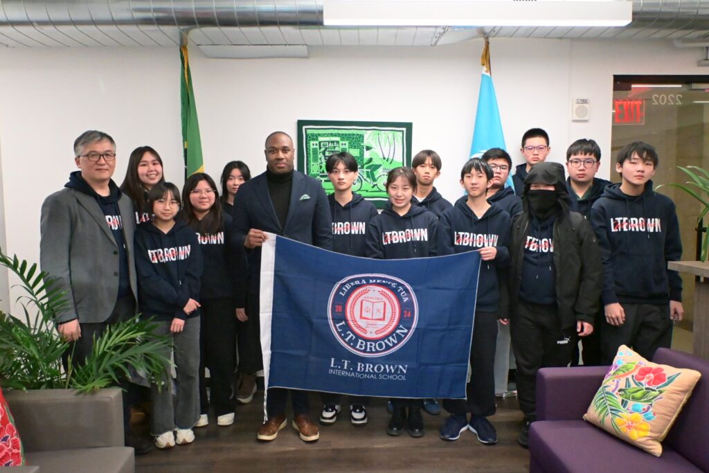 Taiwan Students Visit SKN UN Mission