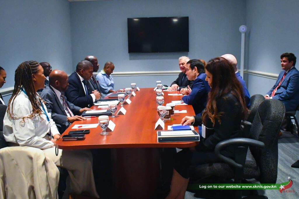 Drew and Rubio Meet on Security and Development