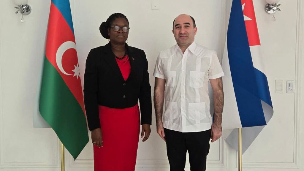 Azerbaijan Donate Laptops SKN students