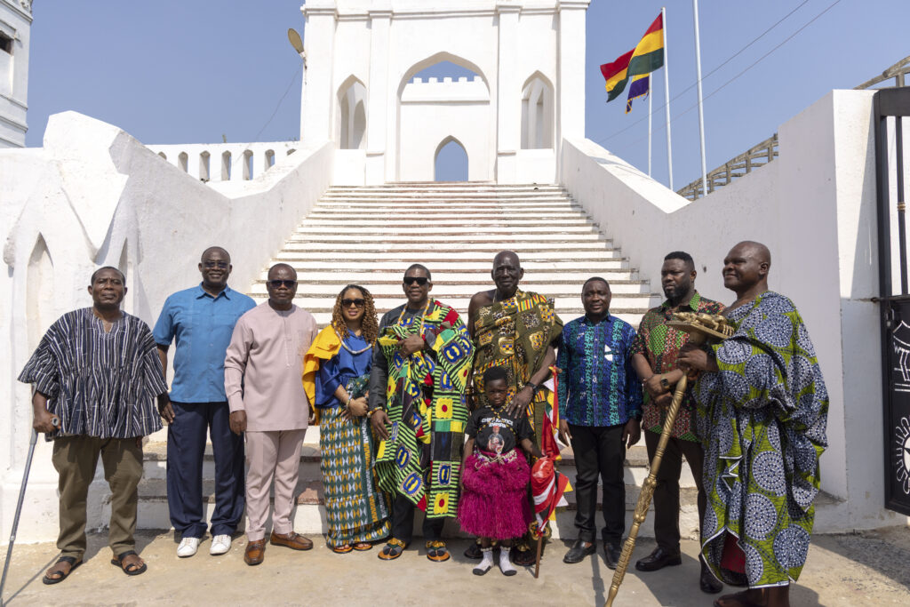 PM Pays Courtesy Call On Oguaa Omanhene