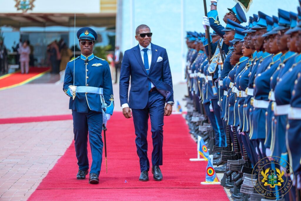 Drew Receives Full State Honours in Ghana