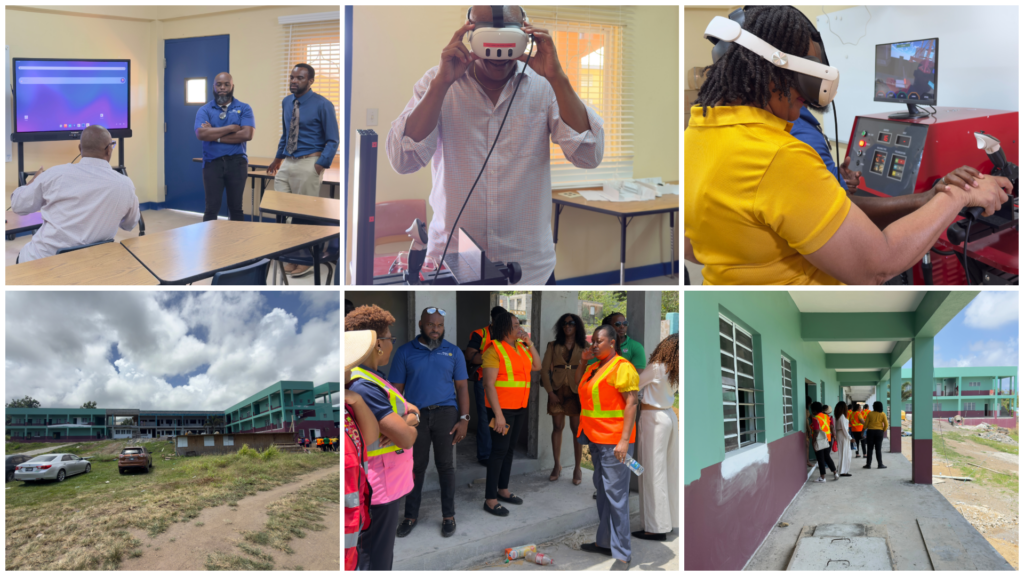 Education Leaders Visit Key Project Sites