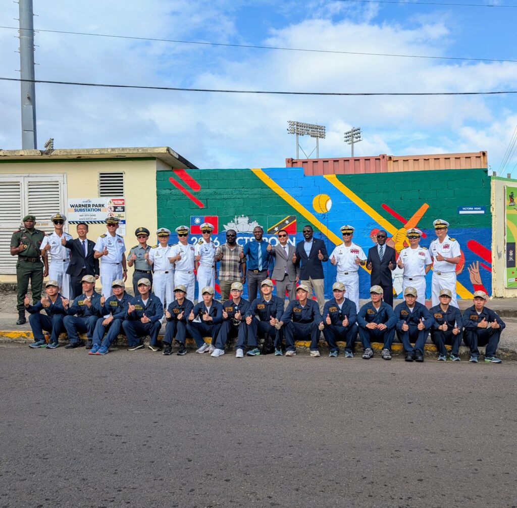 Mural Unveiled Warner Park Celebrate Taiwan Navy